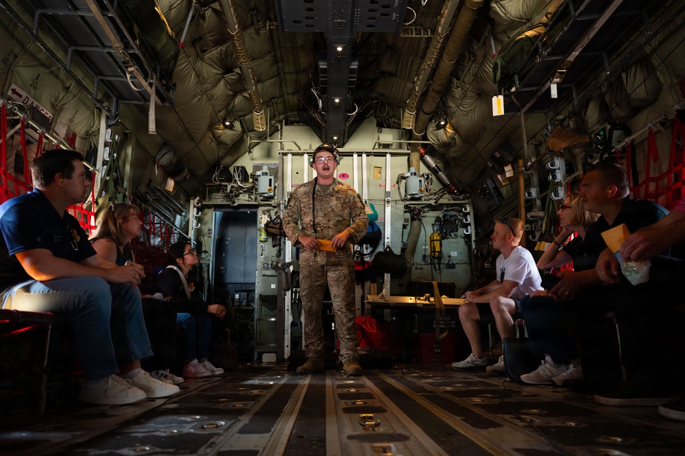 Dyess AFB Welcomes Goodfellow AFB Honorary Commanders