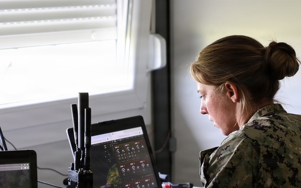 USVDIV-32 conducts live fire exercise with NATO forces