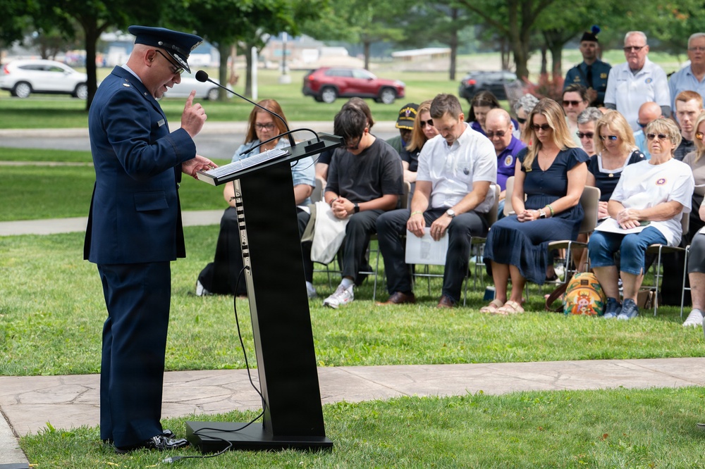 Unveiling of the Gold Star Families Memorial Monument