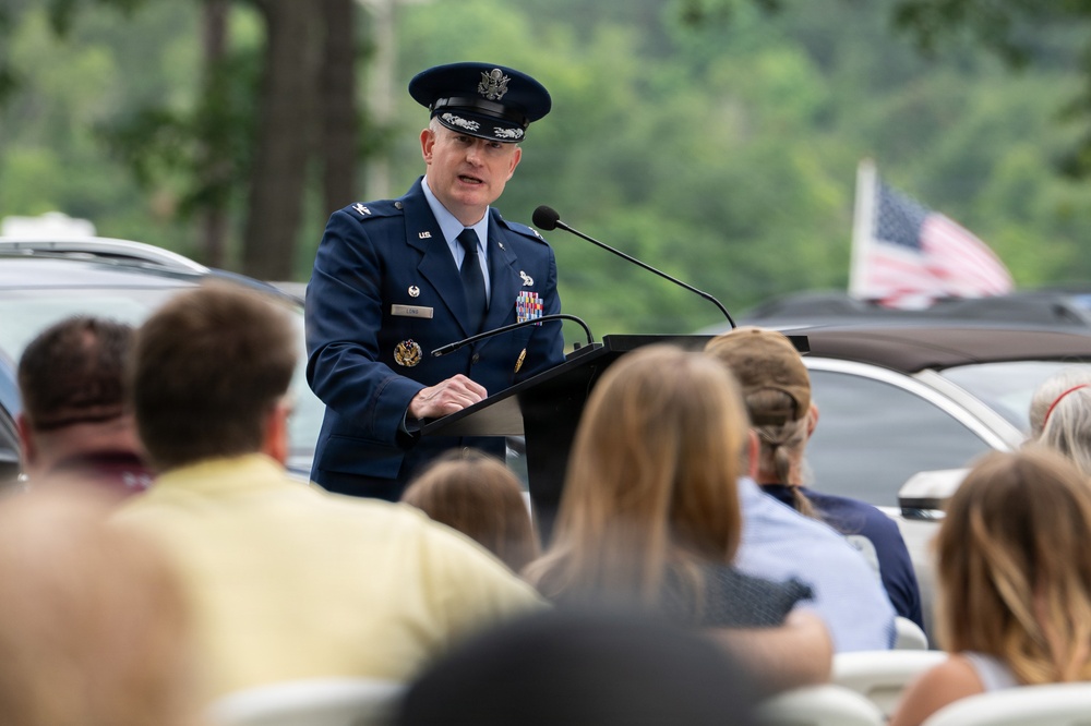 Unveiling of the Gold Star Families Memorial Monument
