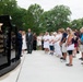 Unveiling of the Gold Star Families Memorial Monument