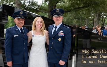 Unveiling of the Gold Star Families Memorial Monument