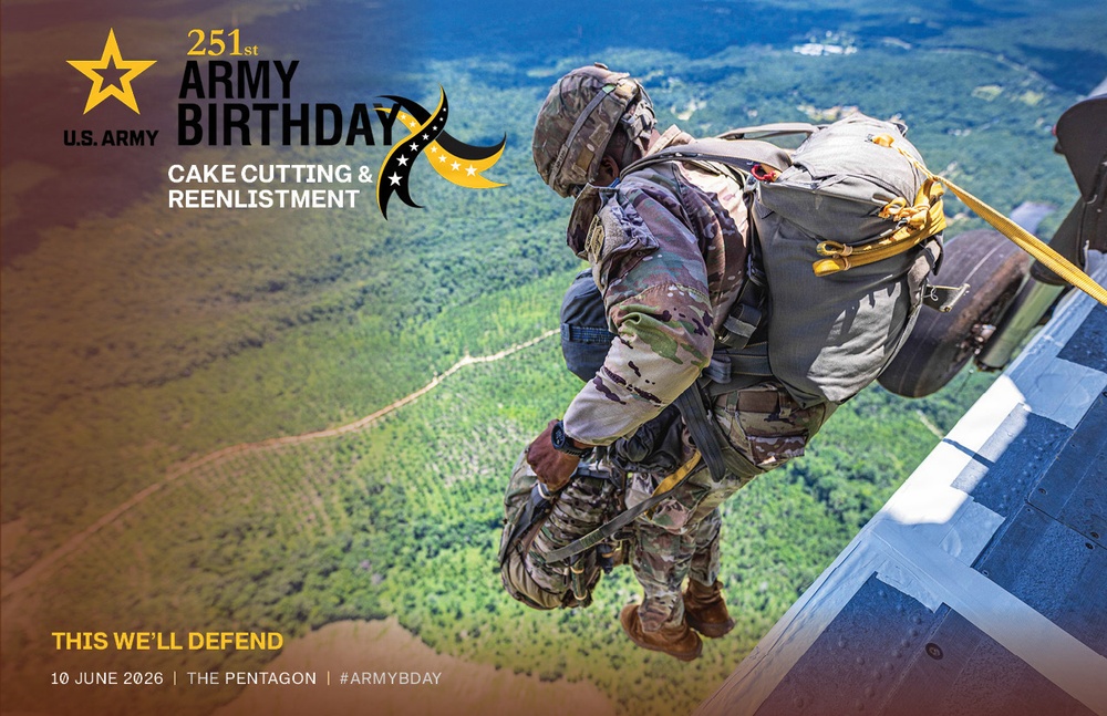 251st Army Birthday Cake-Cutting and Reenlistment Ceremony Program