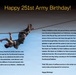 251st Army Birthday Cake-Cutting and Reenlistment Ceremony Program