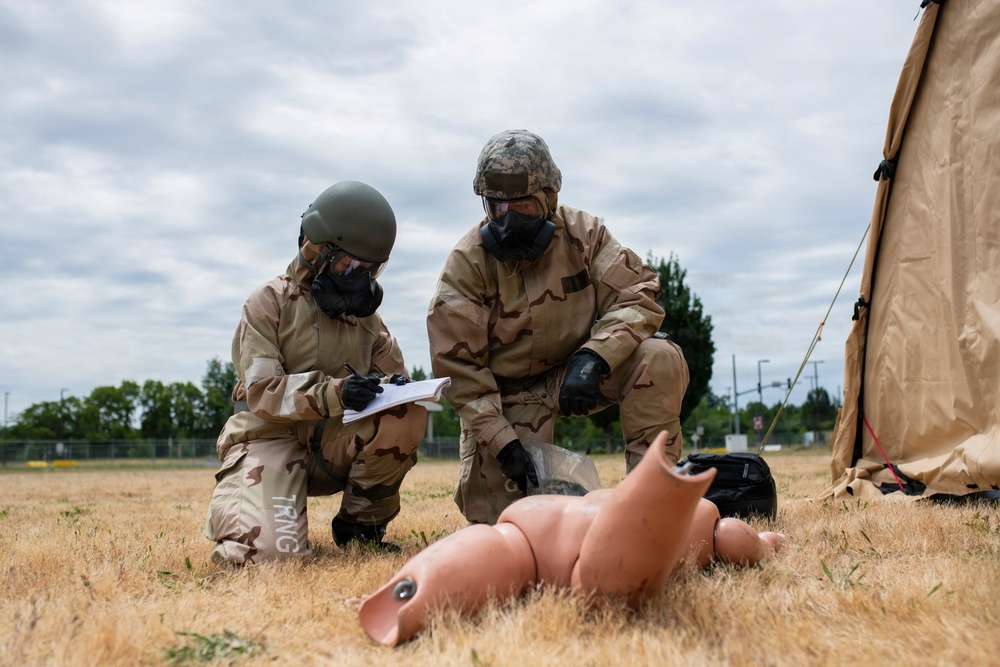 142nd Wing Conducts Combat Readiness Exercise