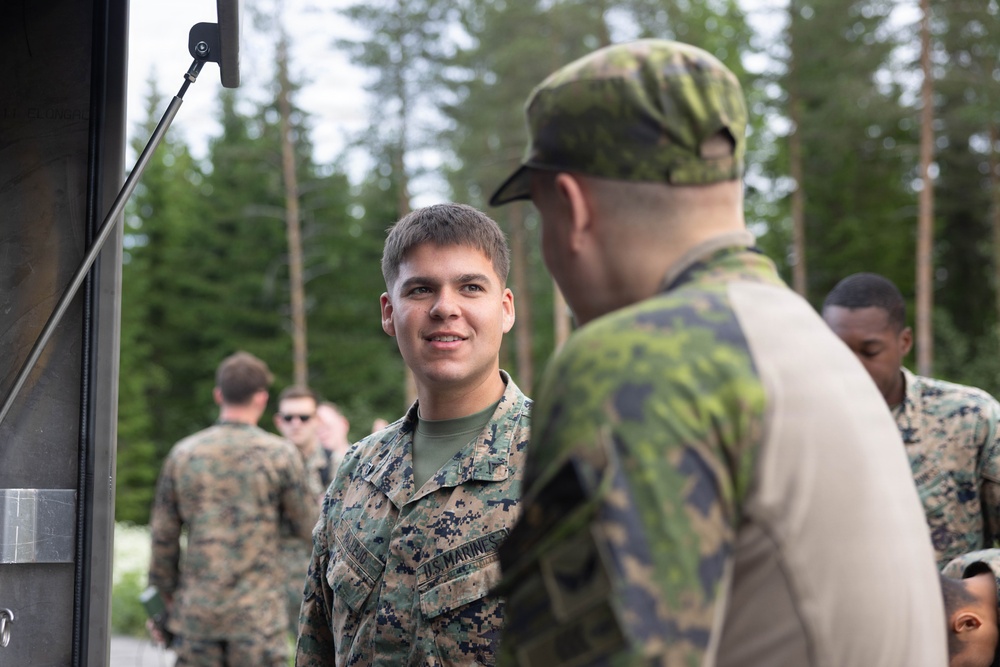 MWSS-272 conducts FARP operations in Finland
