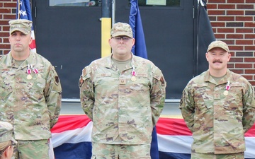 Three Maine Air National Guard Members Retire During Ceremony at South Portland Air National Guard Station
