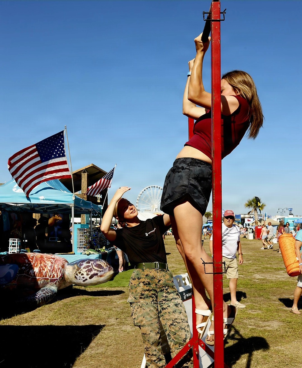 6MCD Enhanced Marketing Vehicle Team and RS Columbia attend the Carolina Country Music Fest 2026 Day 2
