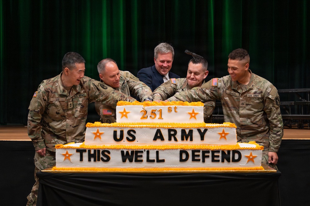 U.S. Army’s 251st Birthday Cake-Cutting and Reenlistment Ceremony