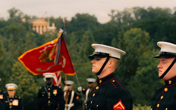 Funeral of Brig. Gen. Hagen at Arlington National Cemetery