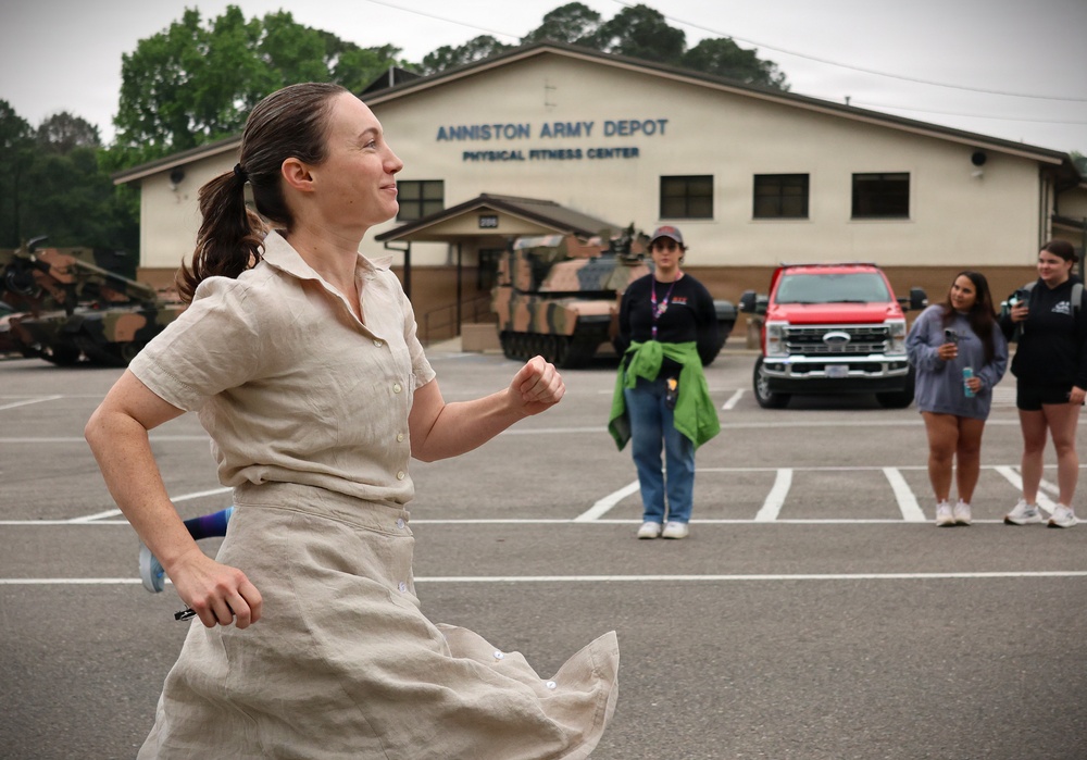 Sharing Army history, one stitch and stride at a time