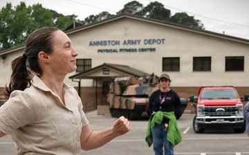 Sharing Army history, one stitch and stride at a time