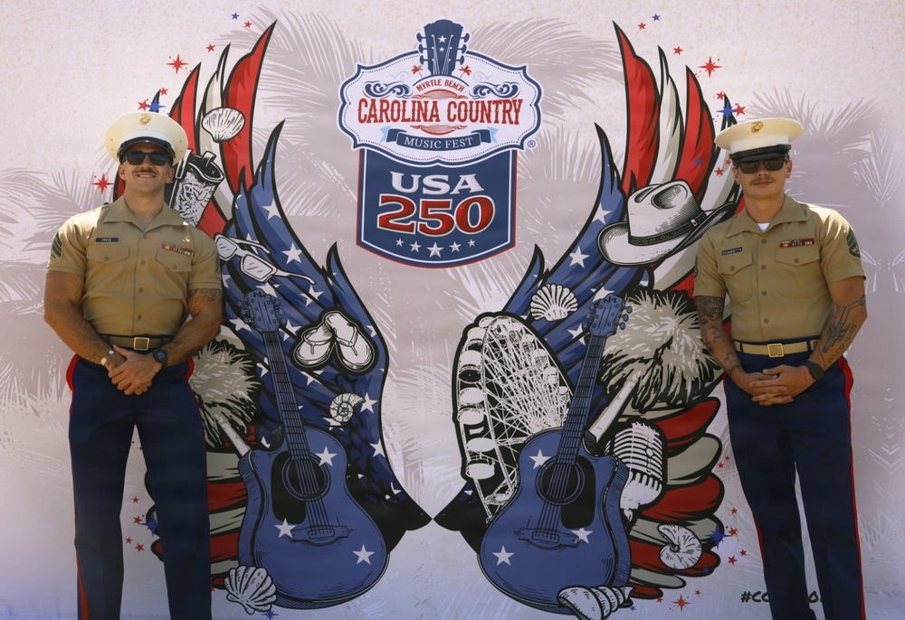 6MCD Enhanced Marketing Vehicle Team and RS Columbia attend the Carolina Country Music Fest 2026 Day 2