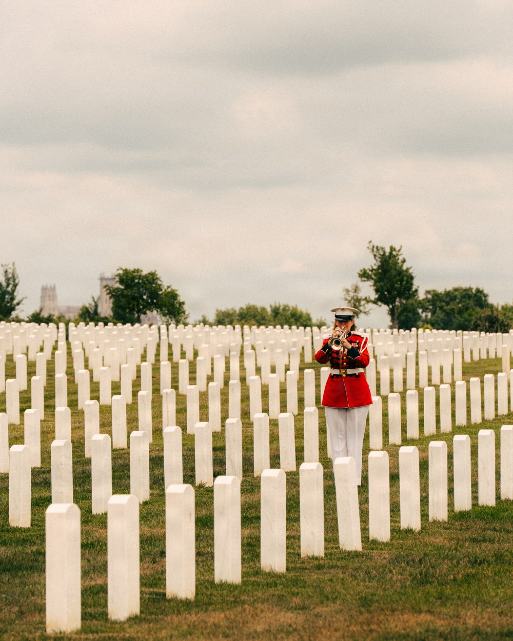 Funeral of Brig. Gen. Hagen at Arlington National Cemetery