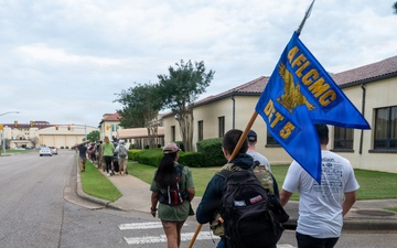 Maxwell honors fallen Airmen, families with memorial garden rededication and ruck