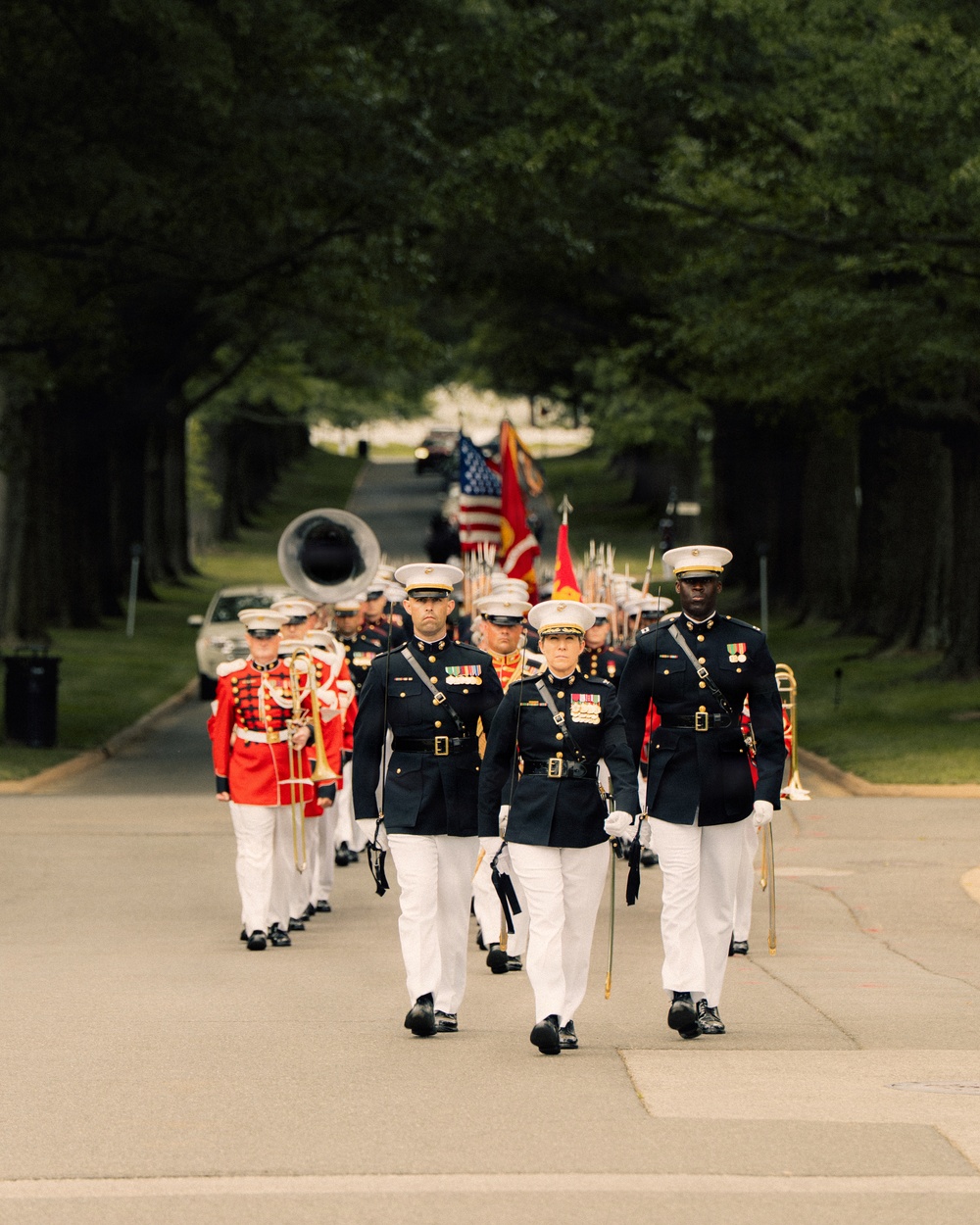 Funeral of Brig. Gen. Hagen at Arlington National Cemetery