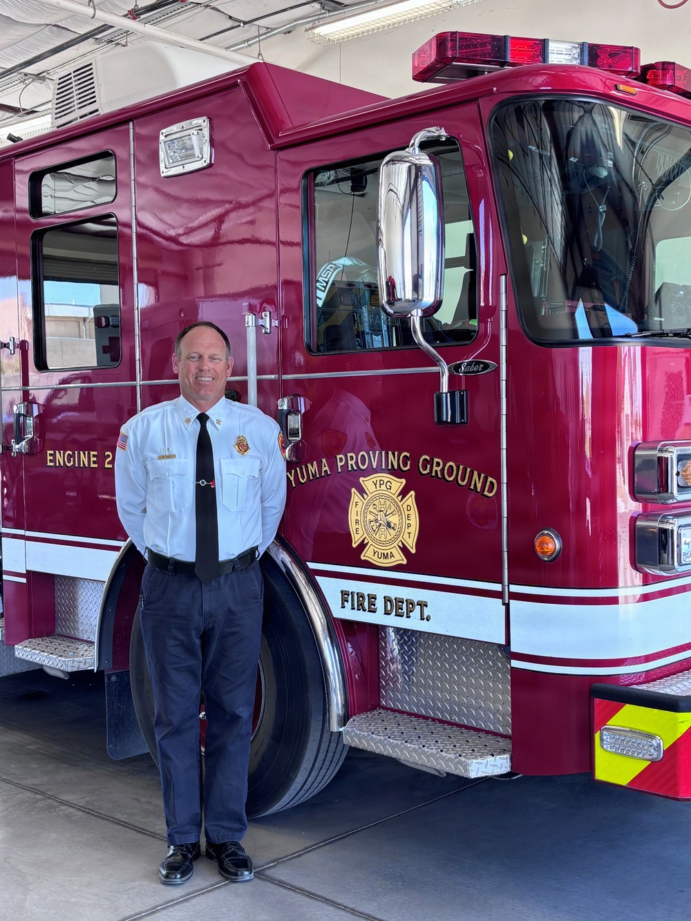 U.S. Army Yuma Proving Ground names new fire chief