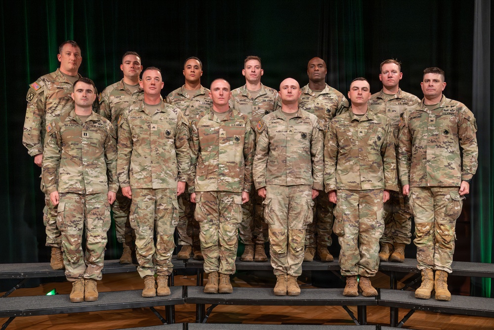 USAMMB Group Photo Prior to the U.S. Army’s 251st Birthday Cake-Cutting and Reenlistment Ceremony
