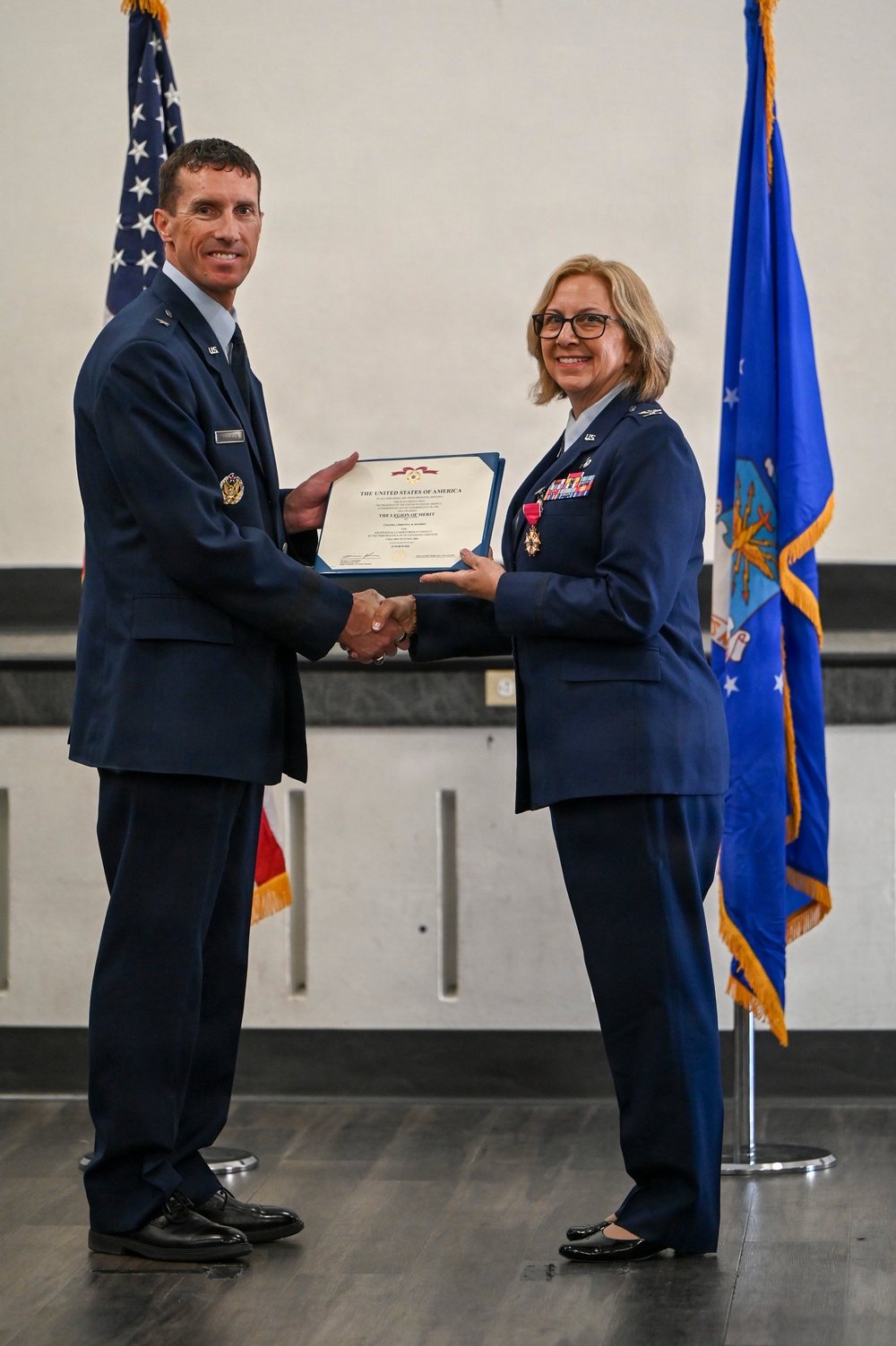 Col. Christina Hendrix Retirement Ceremony