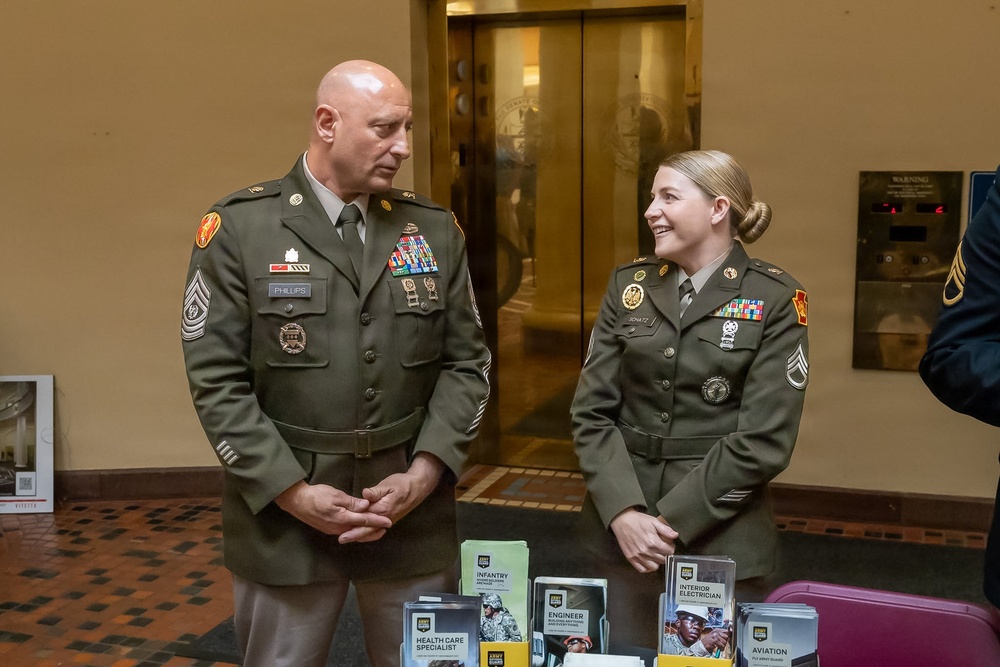 Guard and Veterans Day at the Capitol