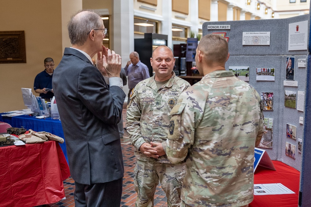 Guard and Veterans Day at the Capitol
