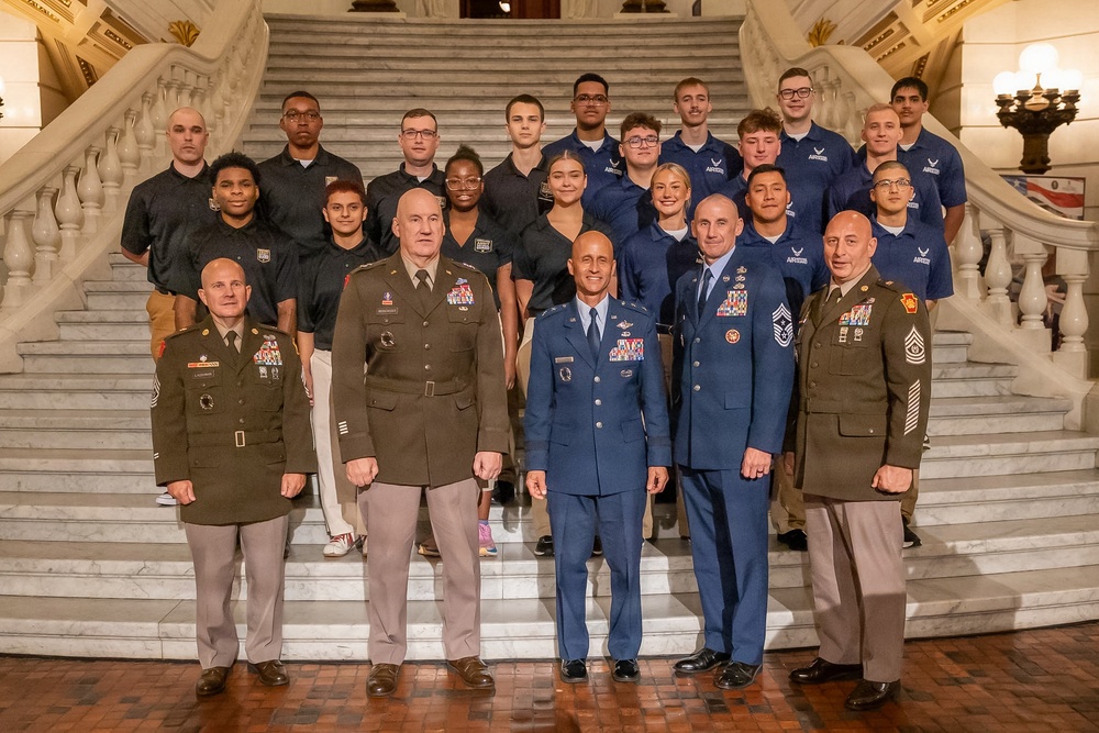 Guard and Veterans Day at the Capitol