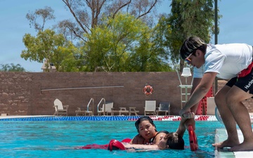 Davis-Monthan fire personnel and lifeguards train for water emergencies