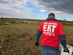 McConnell's Explosive Ordnance Disposal team delivers aid in Enid