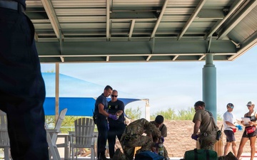 Davis-Monthan fire personnel and lifeguards train for water emergencies