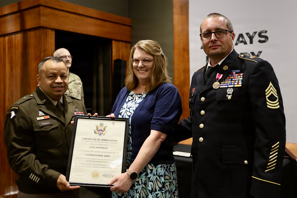 First Sergeant With ‘Toughness of Infantry and Compassion of Chaplain’ Retires After Nearly Three Decades of Military Service