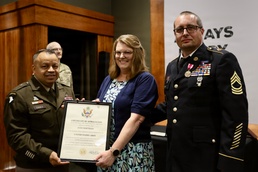First Sergeant With ‘Toughness of Infantry and Compassion of Chaplain’ Retires After Nearly Three Decades of Military Service