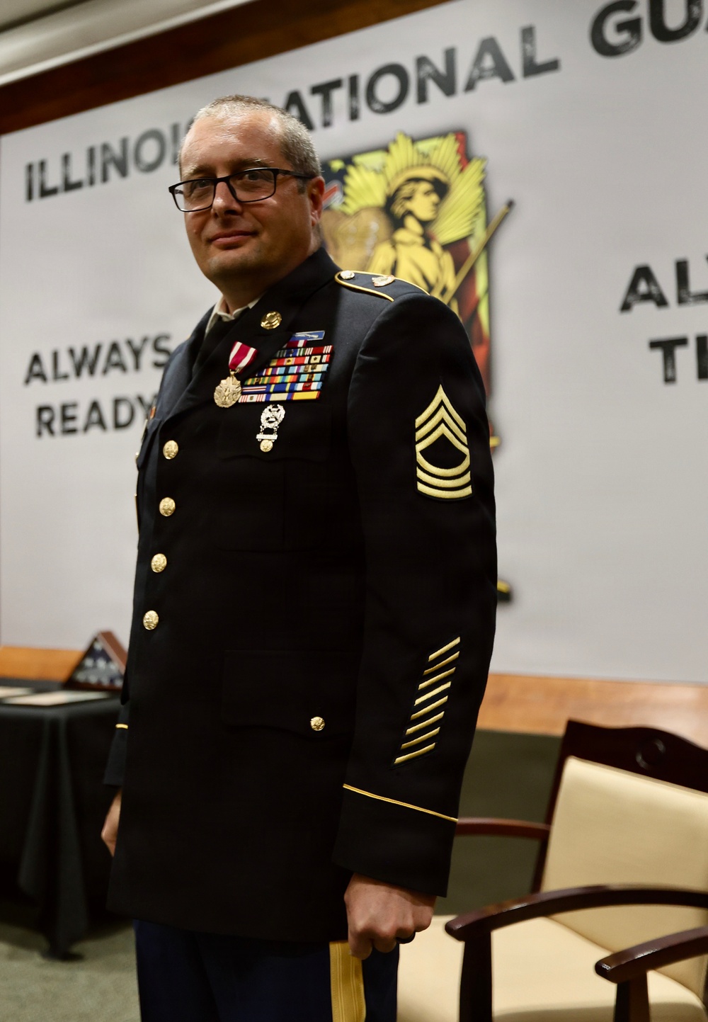 First Sergeant With ‘Toughness of Infantry and Compassion of Chaplain’ Retires After Nearly Three Decades of Military Service
