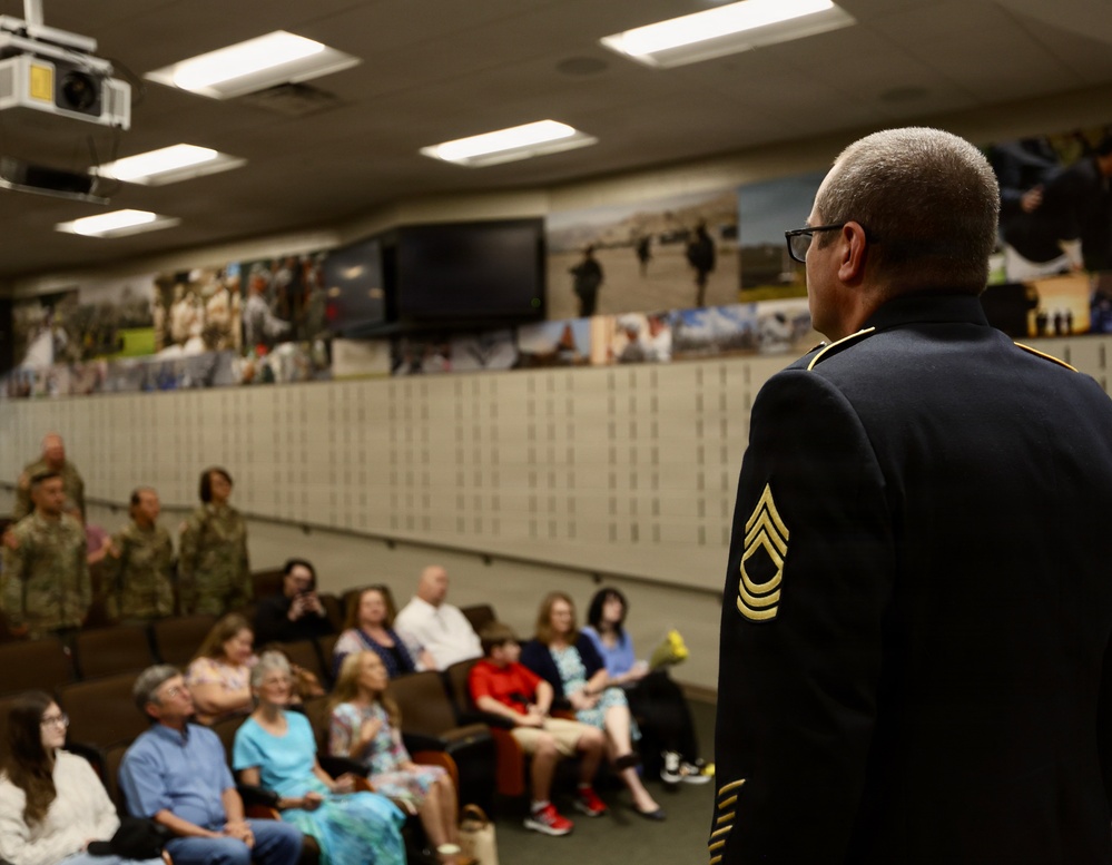 First Sergeant With ‘Toughness of Infantry and Compassion of Chaplain’ Retires After Nearly Three Decades of Military Service