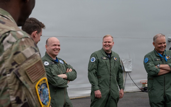 Finnish Leadership visits 48 FW participant for RAFL 26