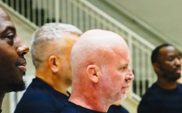 Marine Corps Sports Leadership Academy wrestling clinic