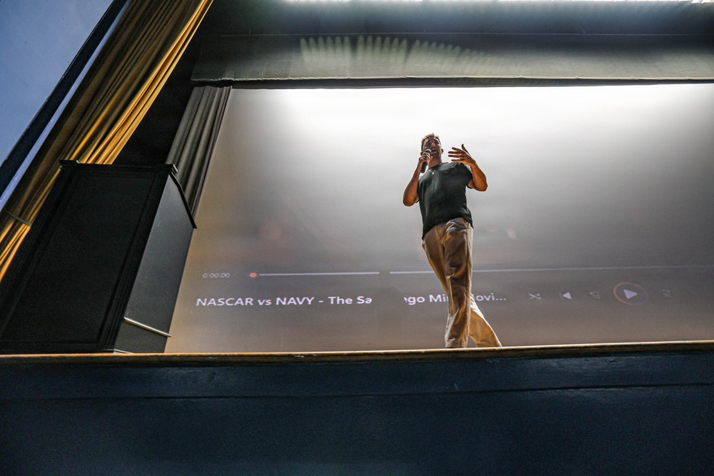 NASCAR Premieres Mini Movie Aboard Naval Air Station North Island