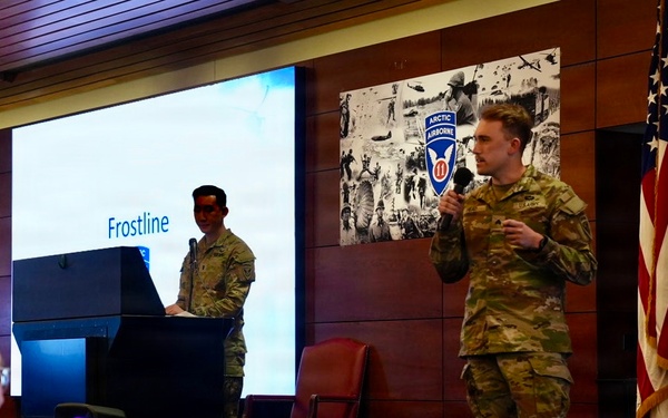 11th Airborne Division Troops Present Ideas at Bi-Annual Angel Ascent