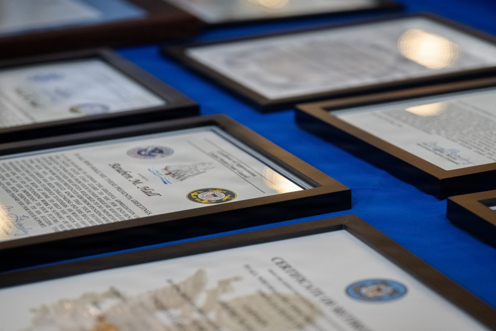 Coast Guard Base Kodiak holds change of command ceremony