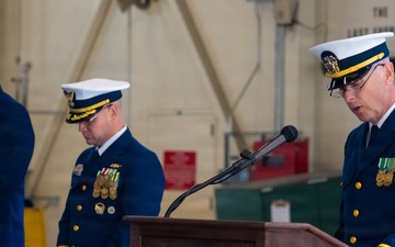 Coast Guard Base Kodiak holds change of command ceremony