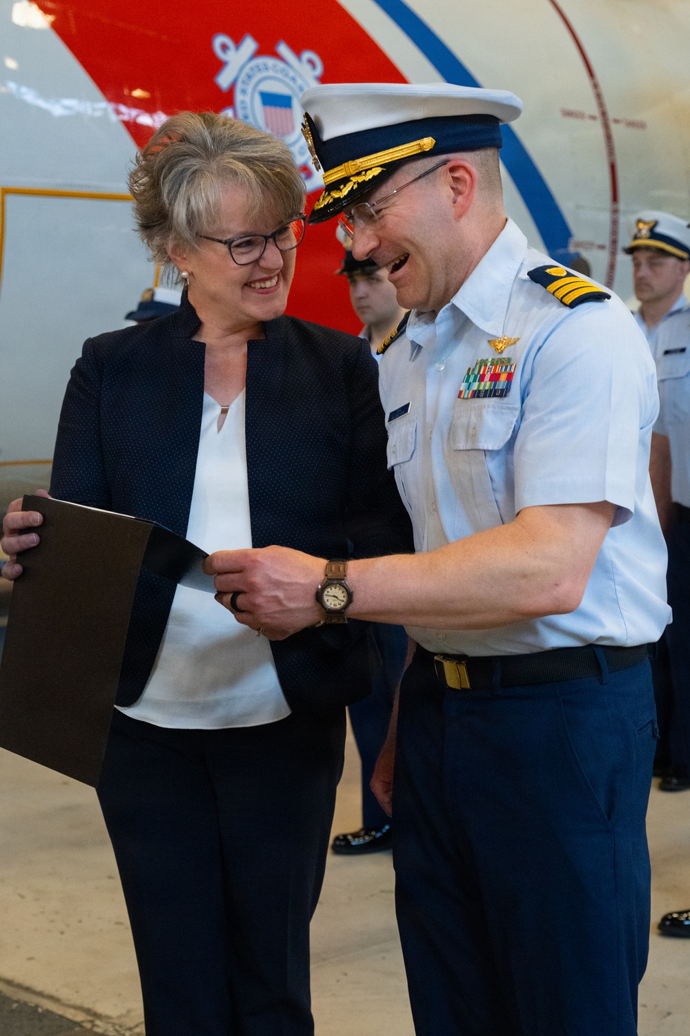 Coast Guard Base Kodiak holds change of command ceremony