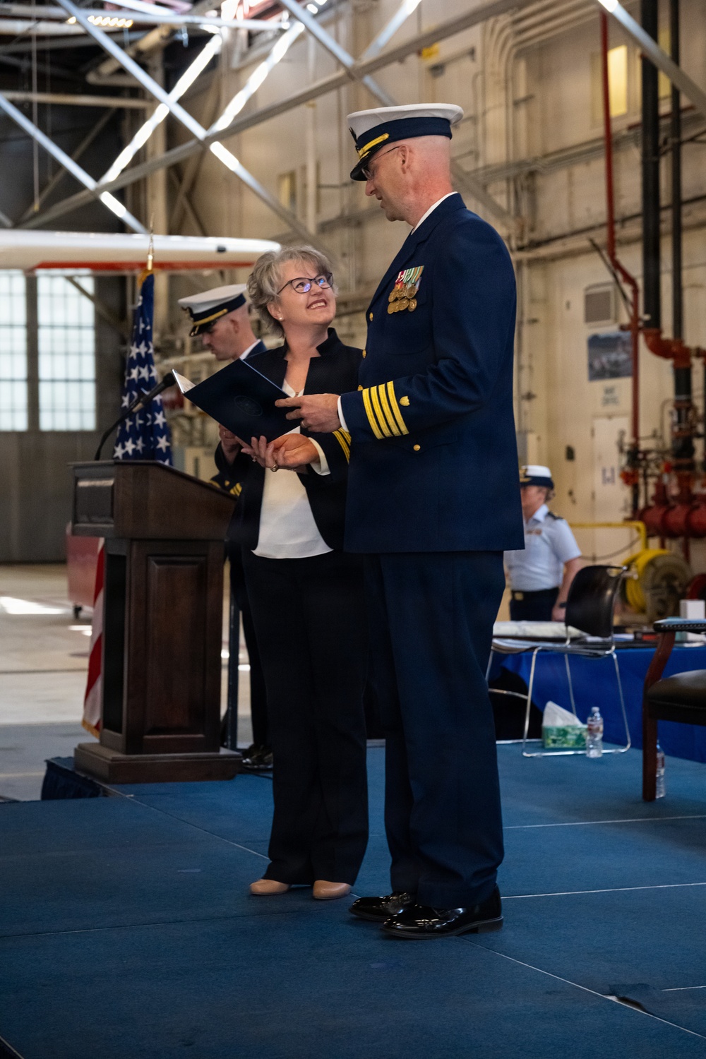 Coast Guard Base Kodiak holds change of command ceremony
