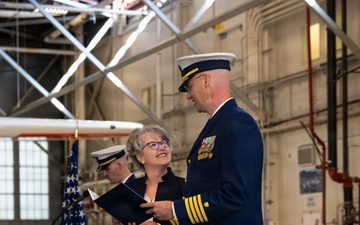 Coast Guard Base Kodiak holds change of command ceremony