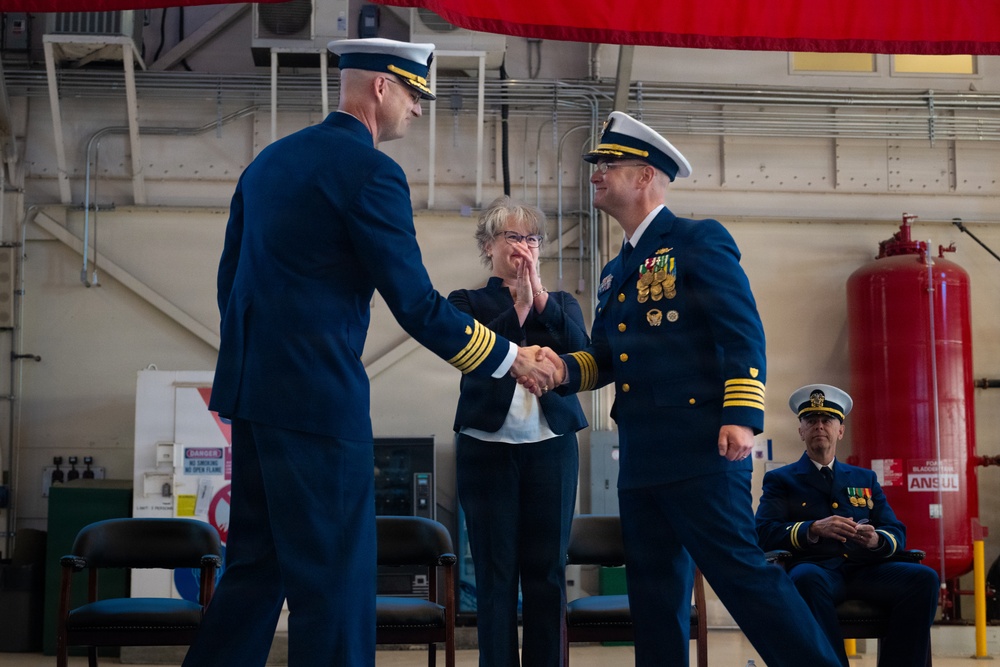 Coast Guard Base Kodiak holds change of command ceremony