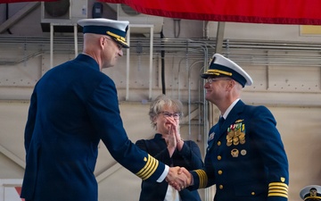 Coast Guard Base Kodiak holds change of command ceremony