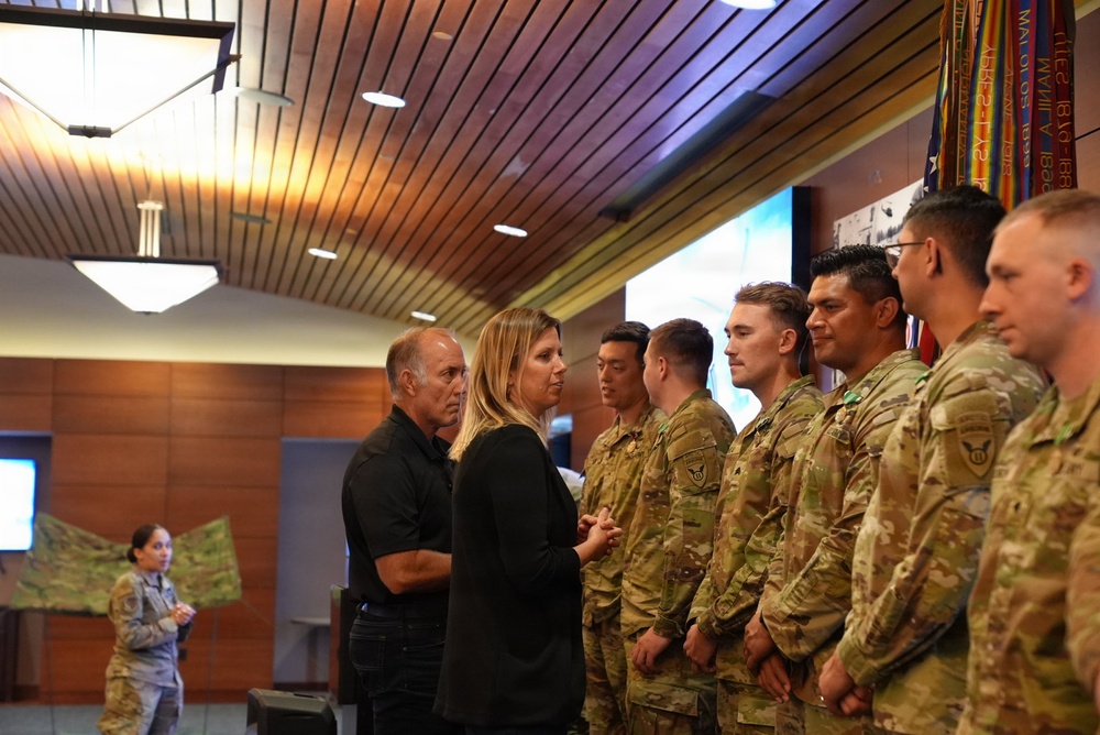 11th Airborne Division Troops Present Ideas at Bi-Annual Angel Ascent