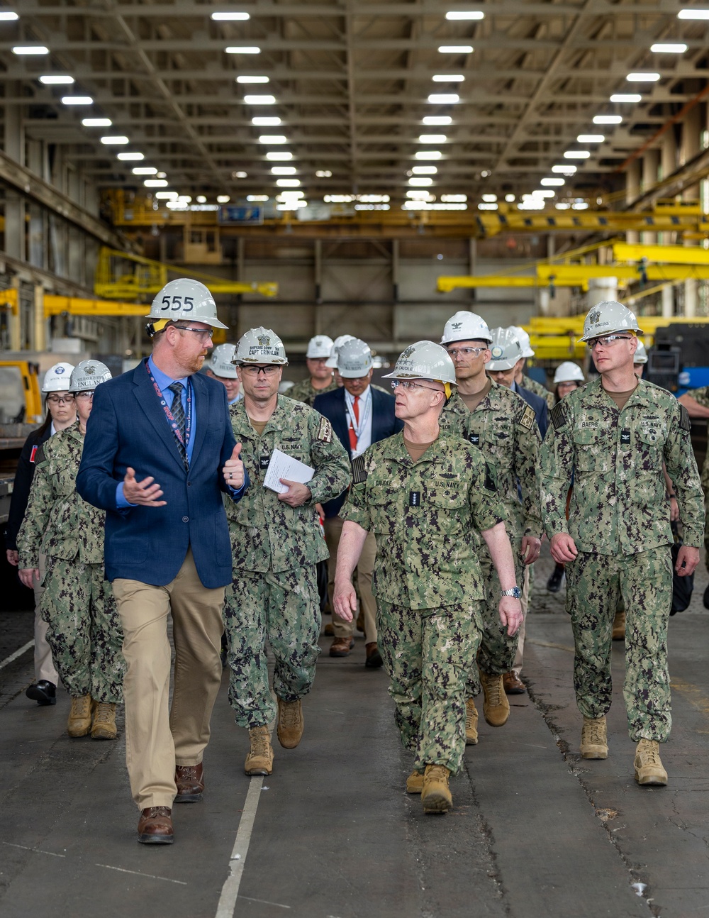 CNO Visits Puget Sound Naval Shipyard &amp; Intermediate Maintenance Facility
