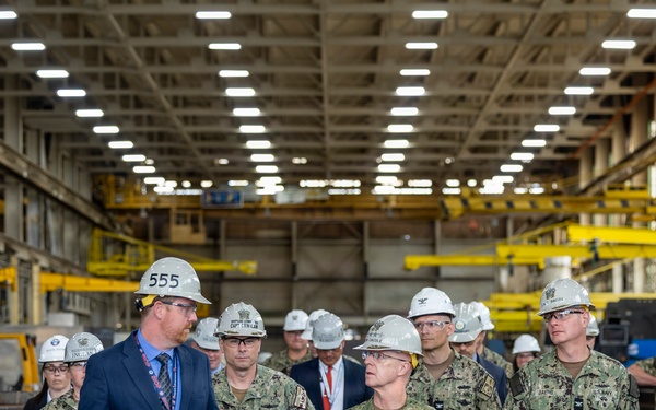 CNO Visits Puget Sound Naval Shipyard &amp; Intermediate Maintenance Facility