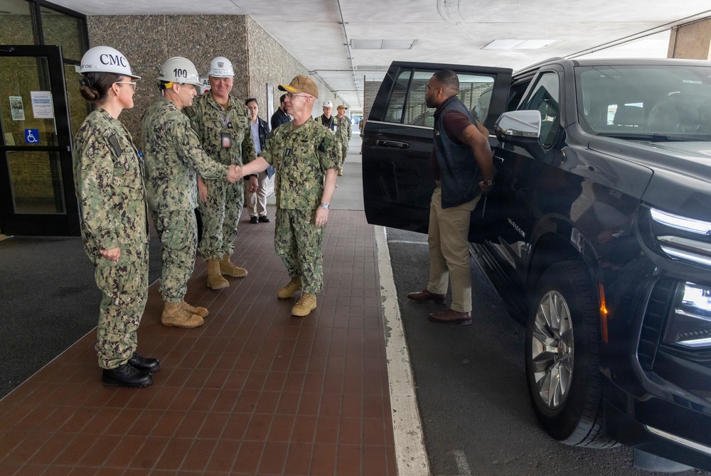 CNO Visits Puget Sound Naval Shipyard &amp; Intermediate Maintenance Facility