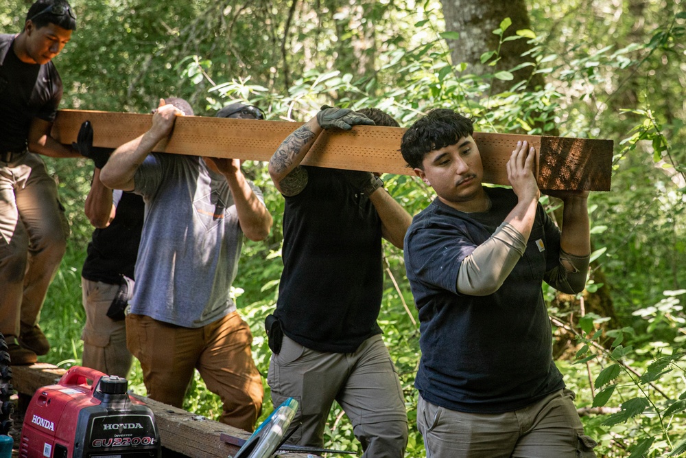 1st SFG(A) Allied Trade Specialists support Billy Frank Jr. Nisqually National Wildlife Refuge