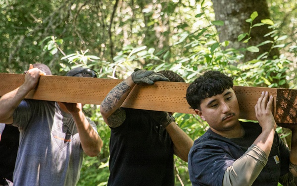 1st SFG(A) Allied Trade Specialists support Billy Frank Jr. Nisqually National Wildlife Refuge